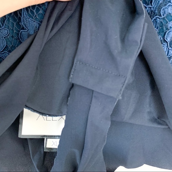 Alexis Navy Pollie Lace Bodysuit - Picture 8 of 9